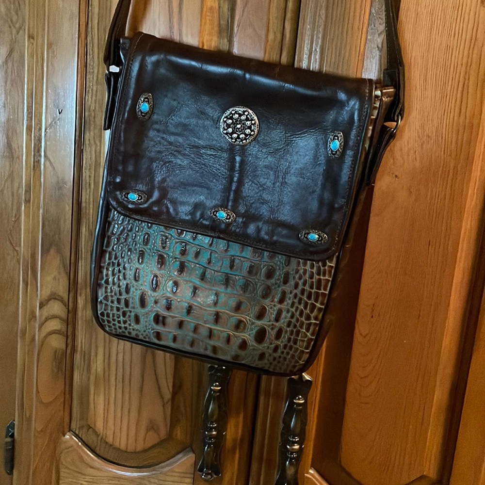 New leather Austin Ranch leather purse